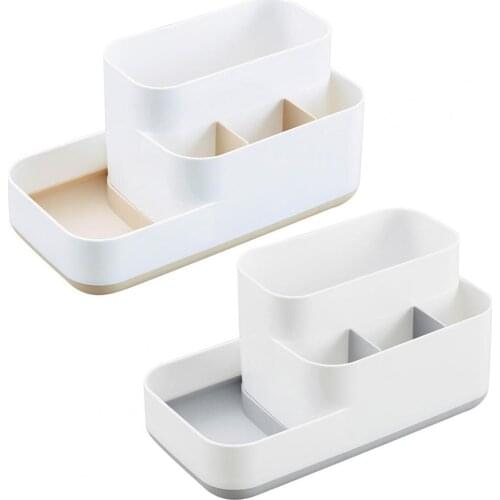 Cosmetic Storage Box Tidy Keeping Large Capacity Protective Desktop Sundries Case Organizer Space Saving Jewelry Container