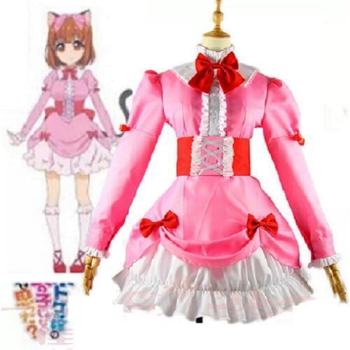 High-Q Unisex Anime Cos netoge no yome wa onnanoko ja nai to omotta Tamaki Ako Segawa Akane Cosplay Costumes