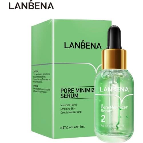 LANBENA Shrink Pores Peeling Acne Treatment Deep Cleaning Essence Face Serum Remove Blackheads Firming Smooth Face Skin Care
