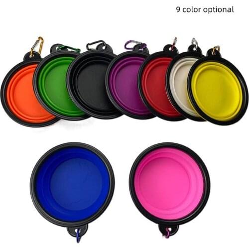 Travel Bowls Dog Water Bottle Pet Supplies Dog Bowls Dog Food Bowl Portable Dog Water Bottle Dogs Fold Bowls Outdoors
