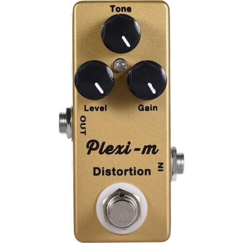 MOSKY Plexi-m Electric Guitar Distortion Effect Pedal Guitar Parts Full Metal Shell True Bypass