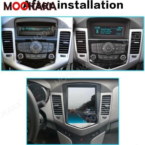 Android 10.4"IPS Vetical Tesla Screen Car GPS Multimedia Radio Player For Chevrolet Cruze J300 Daewoo Lacett 2008 2009-2015 DVD