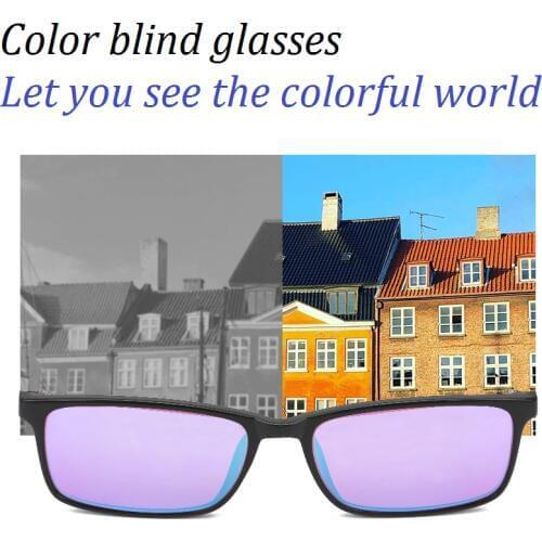 Glasses Red Green Color Blind Corrective Eyewear Women Men Carter Sunglasses Colorblind Drivers License Mirror
