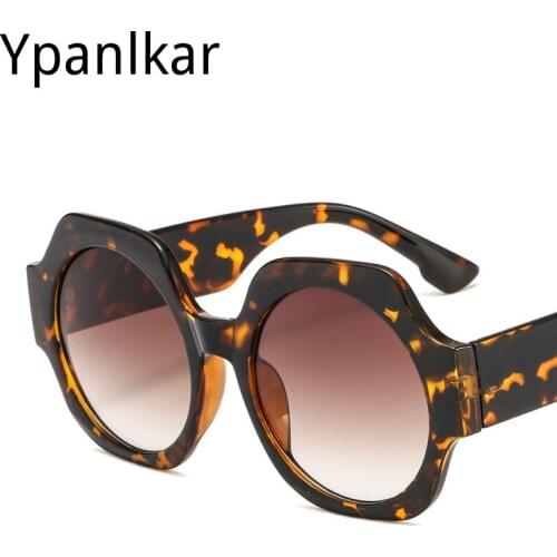 Oversize Polygon Sunglasses Fashion Vintage Retro Brand Designer Plastic Material Lenses UV400 Protection Eyewear