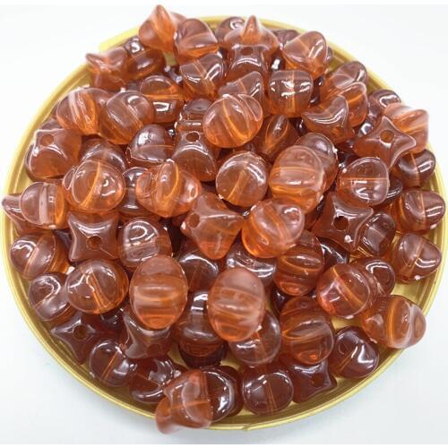 Wholesale 50pcs/lot 8mm Acrylic Beads Spacer Loose Beads For Jewelry Making DIY Bracelet Earring #QT18