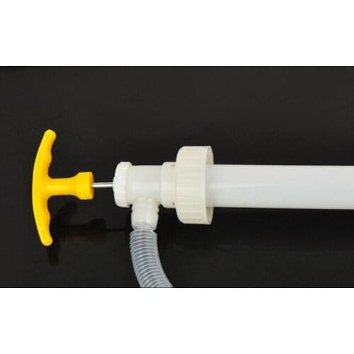 Hand Fuel Transfer Pump Backflow Prevention Manual Liquid Transfer Pump for Pumping Oil Water