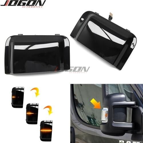 LED Dynamic Turn Signal Light Mirror Blinker For Peugeot Boxer For Citroen Jumper RELAY For RAM PROMASTER For Fiat Ducato Truck