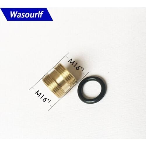 WASOURLF Outer Adapter M16 Male Thread Transfer M16 Male Connector Shower Bathroom kitchen Brass Material Faucet Accessories