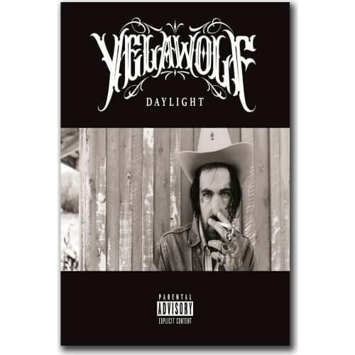 Yelawolf Daylight Rapper Music Silk Fabric Wall Poster Art Decor Sticker Bright
