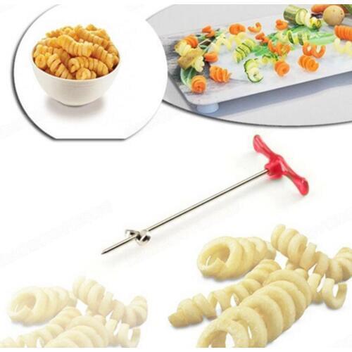 1pcs Spiral Cutter Cucumber Accessories Vegetable Spiralizer Potato Slicer Kitchen Gadgets Tools