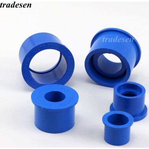 1pcs PVC Reducing Pipe Connector 20 25 32 40 50 mm Garden Irrigation Connector Water Pipe Joints PVC Pipe Fillings Pipe Bushing