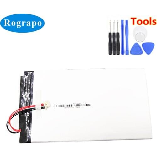 New 3.7V 5000mAh Battery For Prestigio MULTIPAD 4 PMT7077_3G PMT7077 3G Tablet PC BT-D011S Accumulator 5-Wire Plug + Free Tools