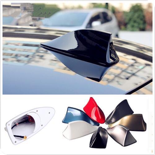 Car styling Shark Fin Antenna Auto Radio Signal Aerial Roof Antennas for Nissan Altima 370Z Xmotion X-Trail Qashqai