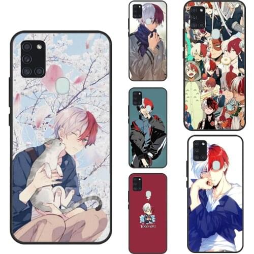 Todoroki Shouto My Hero Academy Case For Samsung A52 A72 A32 A12 A51 A71 A11 A31 A01 A02S A40 A50 A70 A20e A21S Back Cover