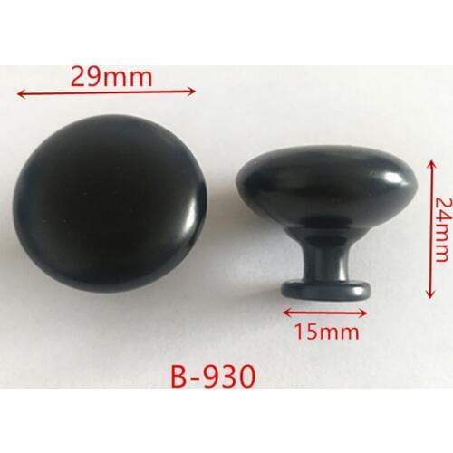 Zinc Alloy Black Cabinet Handles American style Kitchen Cupboard Door Pulls Drawer Knobs Fashion Furniture Handle B-930