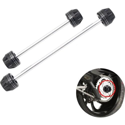 For SUZUKI GSXR650 GSXR750 GSX-R 600/750 2011-2014 13 Motorcycle Aluminum Front And Rear Fork Shock Sliders Wheel Protector