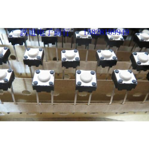 Imported Japan OMRON B3F-6000 B3F-6000-L1 6*6*4.3 6*6*4.3mmTact Switch 2 feet Micro switch