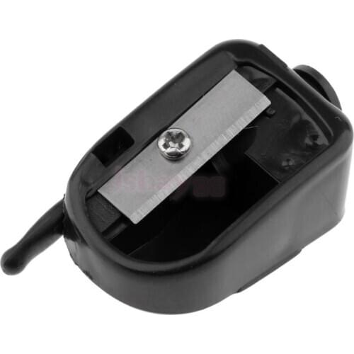 Makeup Cosmetic Pencil Sharpener Shaver Tool for Eyebrow Lip Liner Eyeliner Sharpen Black
