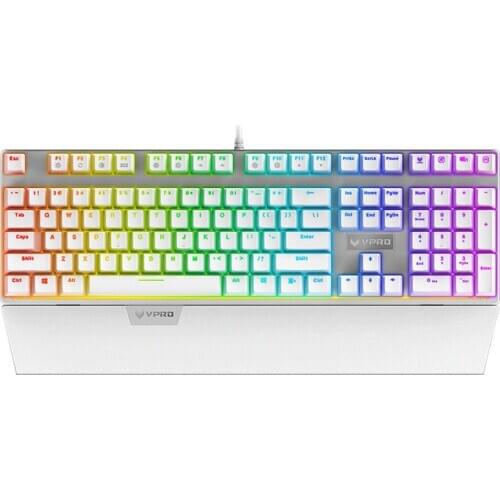 Rapoo V720S Mechanical Gaming Keyboard Black Switches USB Wired RGB LED Backlit