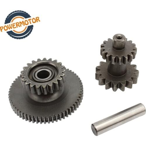 Motorcycle Twin Sprockets Bridge Tooth CB250 Water-cooled Engine Parts For Zongshen CB250 Engines White off-road Motor Gear