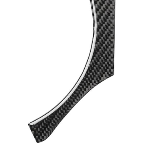 Steering wheel decorative black carbon fiber sticker for Lexus NX 200 200t 300h for car accessories