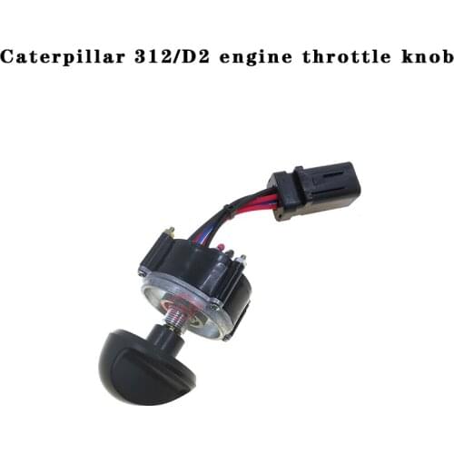Brand new high quality excavator parts suitable for Caterpillar E312/D2 engine throttle knob Made in China