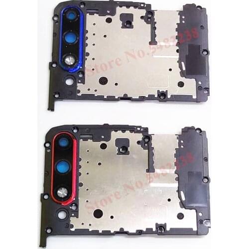Original Motherboard cover Flex cable For Huawei Honor 9X HLK-AL00 WIFI Antenna mainboard Flashlight Case+Camera Ring Frame Lens
