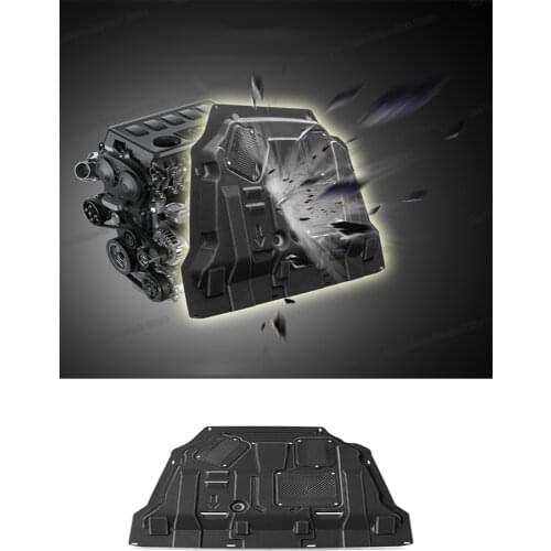 Lsrtw2017 Tough Plastic Car Engine Bottom Chassis Wire Board Cover for Changan Cs85 Coupe 2019 2020 2021 Accessories Auto