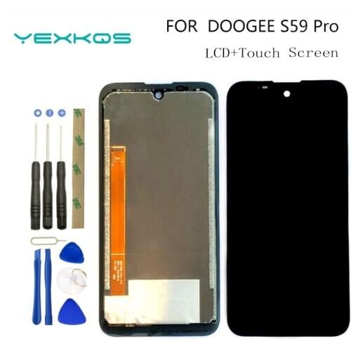 5.7 inch DOOGEE S59 Pro LCD Display+Touch Screen Digitizer Assembly100% Original New LCD+Touch Digitizer for S59 PRO Replacement