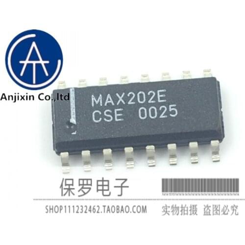 10pcs 100% orginal new transceiver MAX202ECSE MAX202E SOP-16 patch in stock