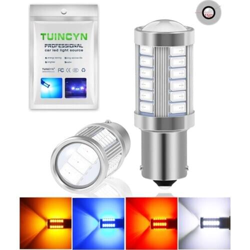 1156 1157 7440 7443 P21W BA15S 5630 5730 LED Car Backup Reserve Light Motor Brake Bulb Running Lights for Audi BMW VW Mercedes