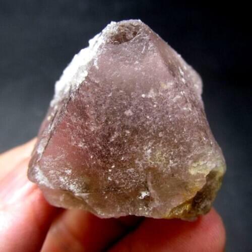 68g Pink Octahedral Fluorite w/ Quartz - crystals and stones healing Mineral specimen Home Decor feng shui decoration