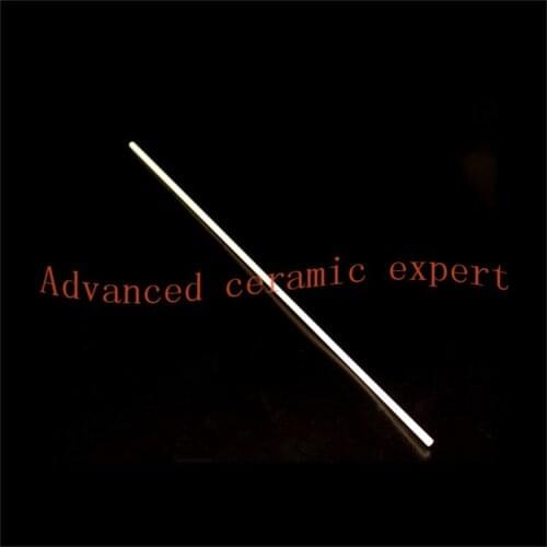 99.5%Al2O3 High Thermal Corundum Rod OD7.0/Alumina Rod/Round Solid Rod/Ceramic Shaft/Insulating Ceramic Rod