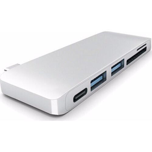 Laptop Accessories USB 3.0 USB Type-C HUB 3.0 External 5 Port USB Splitter with Micro USB Power for PC Laptop Computer