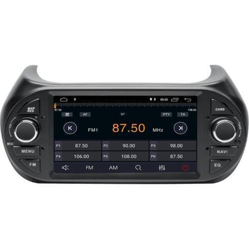 Car Multimedia player GPS Android 10 Car Radio 1Din DVD 4G For FIAT/Fiorino/Qubo/Citroen/Nemo/Peugeot/Bipper 4G 64G