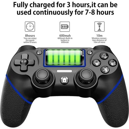 For Sony Playstation 4 Controller Wireless Gamepad Bluetooth For Dualshock For PS4 PC Joystick Gamepad Rechargeable Gamepad new