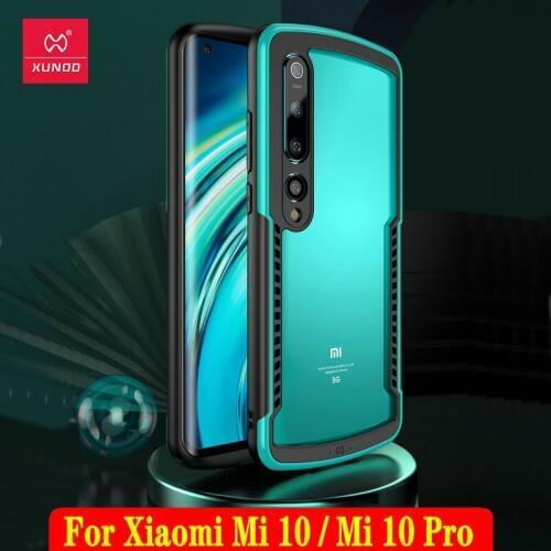 XUNDD Case New Style For Xiaomi Mi10 Back Cover Clear Shookproof Airbag Protection Bumper Case Soft For Mi10 Pro Phone Case