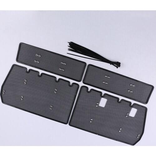 For Toyota Land Cruiser Prado 150 2018 2019 2020 2010-2013 2014-2017 Stainless Car Insect Screening Mesh Front Grille Net