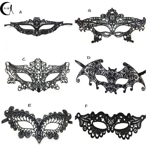 Halloween Party Sexy Lace Eye Face Mask Woman Mardi Gras Masquerade Party Ball Prom Costumes Mask Sexy Masks Cosplay Sex Toys