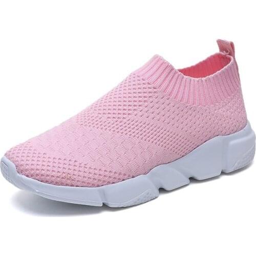 Women Shoes 2021 Spring Summer Trend Knitting Sock Sneakers Women Casual Vulcanize Shoes Female Slip on Basket Socks Shoes
