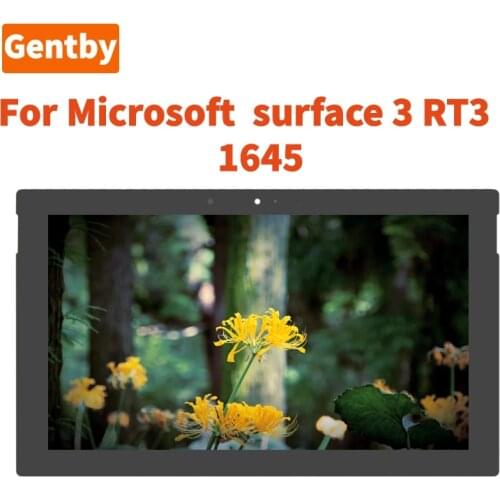 New 1645 LCD Assembly For Microsoft Surface 3 RT3 1645 10.8 Inches LCD Display Touch Screen Digitizer Replacement Assembly