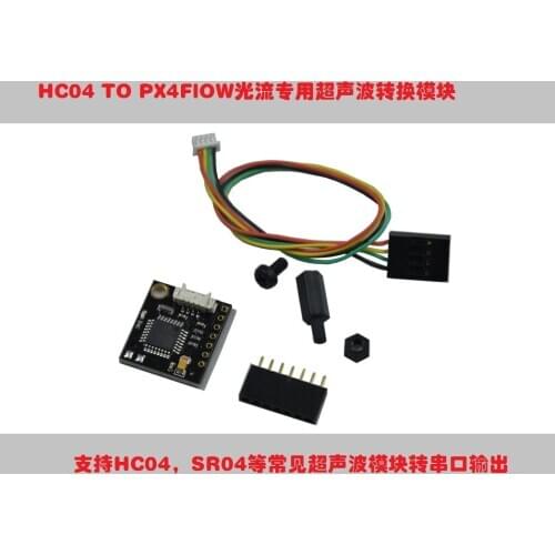 HC04 TO PX4FLOW Optical Flow Sensor Ultrasonic Conversion Module