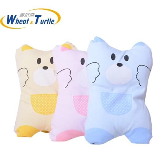 Mother Kids Bedding Baby Pillows Soft Cotton Baby Head Shaping Pillow Head Positioner Anti-Apnea Catroon Pillow For Newborn Baby