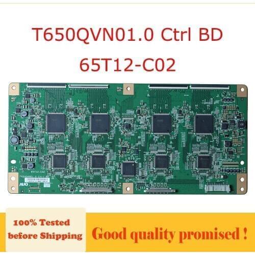 T650QVN01.0 Ctrl BD 65T12-C02 Tcon Board 55 /65 Inch TV Logic Board T650QVN01.0 65T12-C02 Original Equipment For 55'' 65'' TV