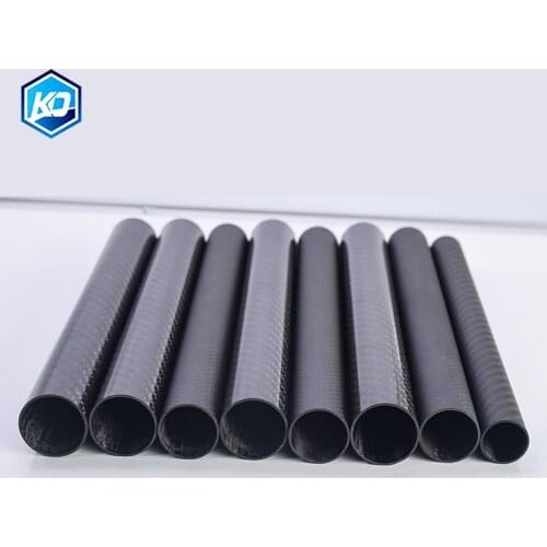 3 PCS Length 330MM Carbon Fiber Tube Pipe 33CM Diameter 16mm 17mm 18mm 19mm 20mm For RC Model Airplane Drone Accessories