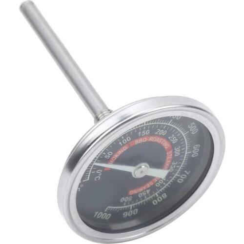 TS-BX51 0-1000 Household Stainless Steel Oven Barbecue Grill Thermometer Cooking Temperature Guage