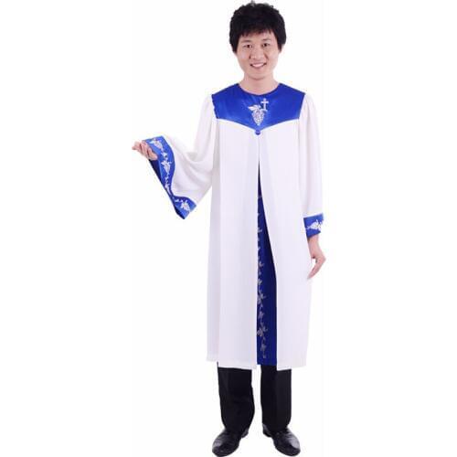 High quality Priest Garments poetry choir robe clothes European and USA Priest clothing church choir costume Christian Robe