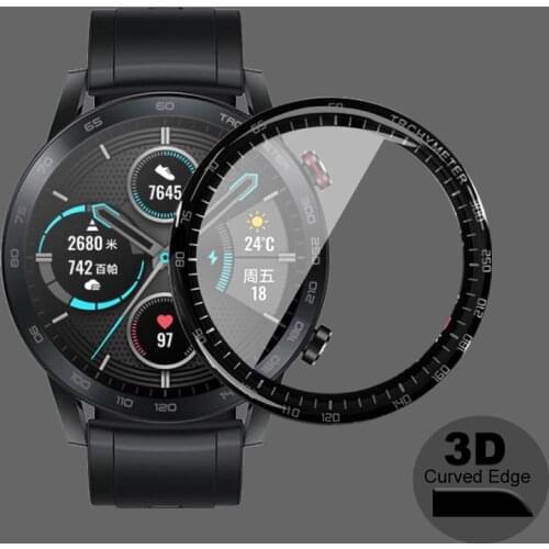 Soft Protective Film For Honor Magic Watch 2 46mm 42mm Smart Watch Screen Protector Cover Guard 3D Curved Edge Full Coverage
