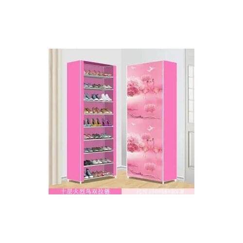 10 Layers Dustproof Shoes Rack Non-Woven Fabric Shoe Stands Organizer Closet Home Shoes Storage Holders Shelf Cabinet Blind box