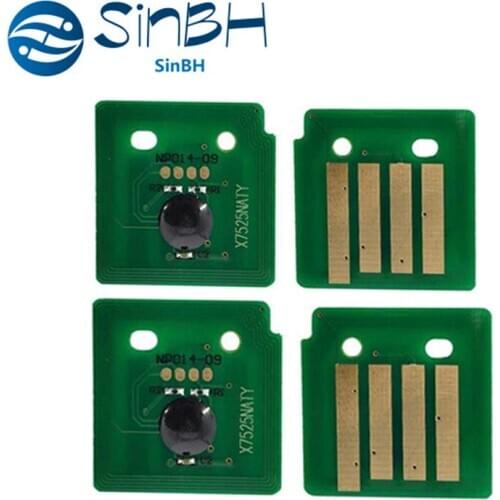 2Set Toner Chip For Xerox 5005 5005d C5005 DPC5005 DP-C5005 CT201664 CT201665 CT201666 CT201667 DocuPrint C5005d Cartridge Chip